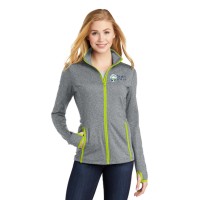 Sport-Tek® Ladies Sport-Wick® Stretch Contrast Full-Zip Jacket Sport-Tek® Ladies Sport-Wick® Stretch Contrast Full-Zip Jacket
