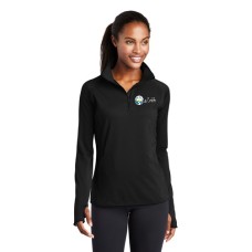 Sport-Tek® Ladies Sport-Wick® Stretch 1/2-Zip Pullover Sport-Tek® Ladies Sport-Wick® Stretch 1/2-Zip Pullover